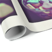 Papier Cadeau Saint Valentin Candy Hearts Film instantané (Coin rond)