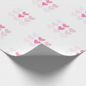 Papier Cadeau Saint Valentin, coeur doux (Coin)