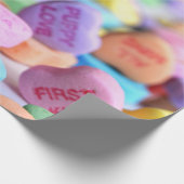 Papier Cadeau Saint Valentin Coeurs bonbons (Coin)