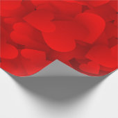 Papier Cadeau Saint-Valentin - Coeurs flottants (Coin)