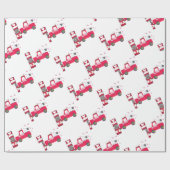 Papier Cadeau Saint-Valentin Envelopper le papier mouton (Plat)