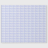 Papier Cadeau Saint-Valentin holographique 3D Love (Plat)