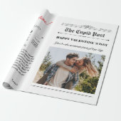 Papier Cadeau Saint-Valentin Notre histoire d’amour Chronologie  (Déroulé)