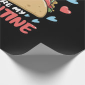 Papier Cadeau Saint-Valentin-Taco (Coin)