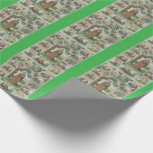Papier Cadeau Sainte Brigitte d'Irlande (Coin)