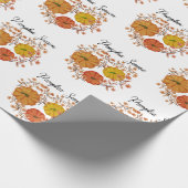 Papier Cadeau saison citrouille (Coin)