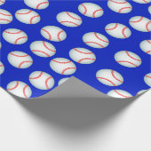 Papier Cadeau Saison de baseball (Coin)