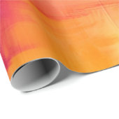 Papier Cadeau Saison de Naissance Monogramme Color (Coin rond)