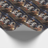 Papier Cadeau Saison de Noël Havanais (Coin)