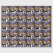 Papier Cadeau Saison de Noël maltaise (Plat)