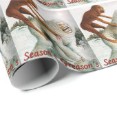 Papier Cadeau Saisons Graisons Mème (Coin rond)