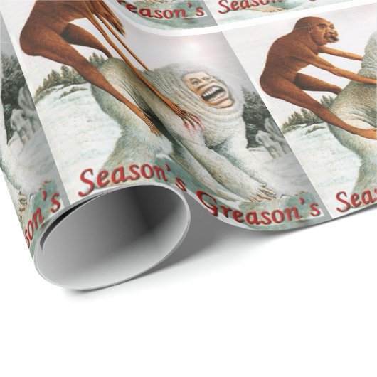 Papier Cadeau Saisons Graisons Mème (Coin rond)