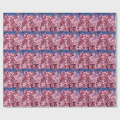 Papier Cadeau Sakura Cherry Blossoms embrassés par Sunlight (Plat)