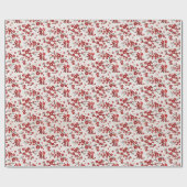 Papier Cadeau Sakura Tree Blossom et Symbole du dragon (Plat)