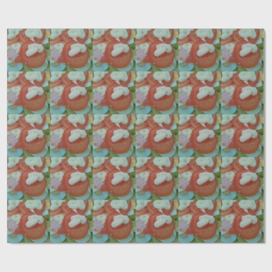 Papier Cadeau Salade de printemps saine (Plat)