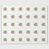 Papier Cadeau Salami de Noël (Plat)