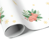 Papier Cadeau Salami de Noël (Coin rond)
