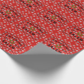 Papier Cadeau Salem Massachusetts Noël (Coin)