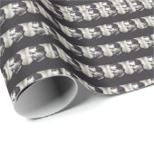 Papier Cadeau Salésien Saint Don John Bosco (Coin rond)