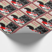 Papier Cadeau Salle de rangement de baseball cadeau d'anniversai (Coin)