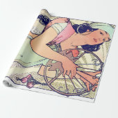 Papier Cadeau Salome, Alphonse Mucha (Déroulé)