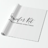 Papier Cadeau Salon spa business discount offer website visits a (Déroulé)