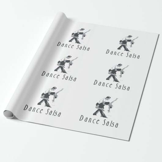 Papier Cadeau Salsa SUPÉRIEUR de danse (Déroulé)
