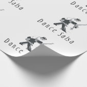 Papier Cadeau Salsa SUPÉRIEUR de danse (Coin)