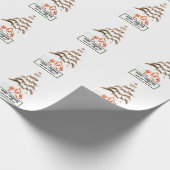 Papier Cadeau Salutation pliée (Coin)