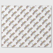 Papier Cadeau Salutations de Detroit (Plat)