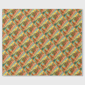 Papier Cadeau Salutations De Floride (Plat)