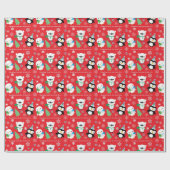 Papier Cadeau Salutations de l'enveloppe de cadeau de caractère (Plat)