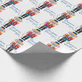 Papier Cadeau Salutations de Nutcracker (Coin)