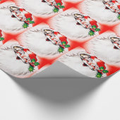 Papier Cadeau Salutations gaies de Noël (Coin)