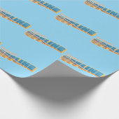 Papier Cadeau Salutations hors ligne (Coin)