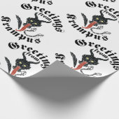 Papier Cadeau Salutations Krampus (Coin)