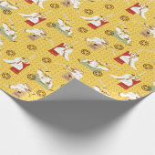 Papier Cadeau Samurai Jack Sword Poses Motif d'art de caractère (Coin)