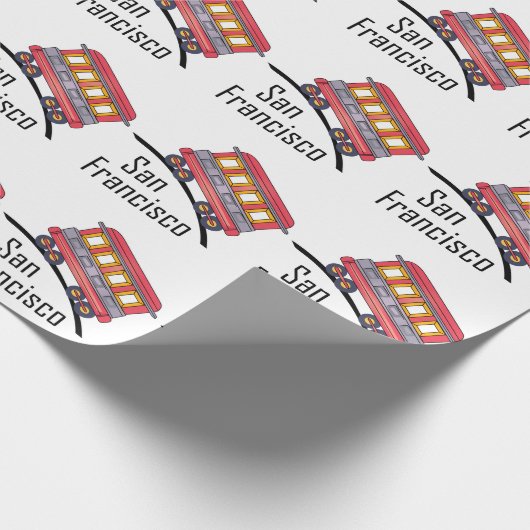 Papier Cadeau San Francisco (Coin)