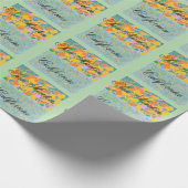 Papier Cadeau San martin California with abstract art (Coin)