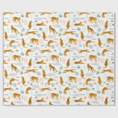 Papier Cadeau Sanctuaire du tigre (Plat)