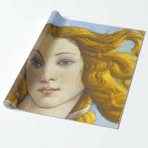 Papier Cadeau Sandro Botticelli - Détail de la naissance de Vénu