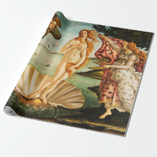 Papier Cadeau Sandro Botticelli La naissance de Vénus Art