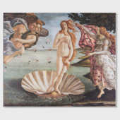 Papier Cadeau Sandro Botticelli - Naissance de Vénus (Plat)