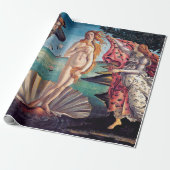 Papier Cadeau Sandro Botticelli - Naissance de Vénus - Beaux-Art (Déroulé)