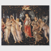 Papier Cadeau Sandro Botticelli Primavera (Plat)