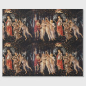Papier Cadeau Sandro Botticelli Primavera (Plat)