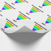 Papier Cadeau Sans ambiguïté Gay (Coin)