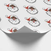 Papier Cadeau santa claus (Coin)