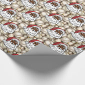 Papier Cadeau santa claus (Coin)