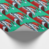 Papier Cadeau Santa Claus (Coin)